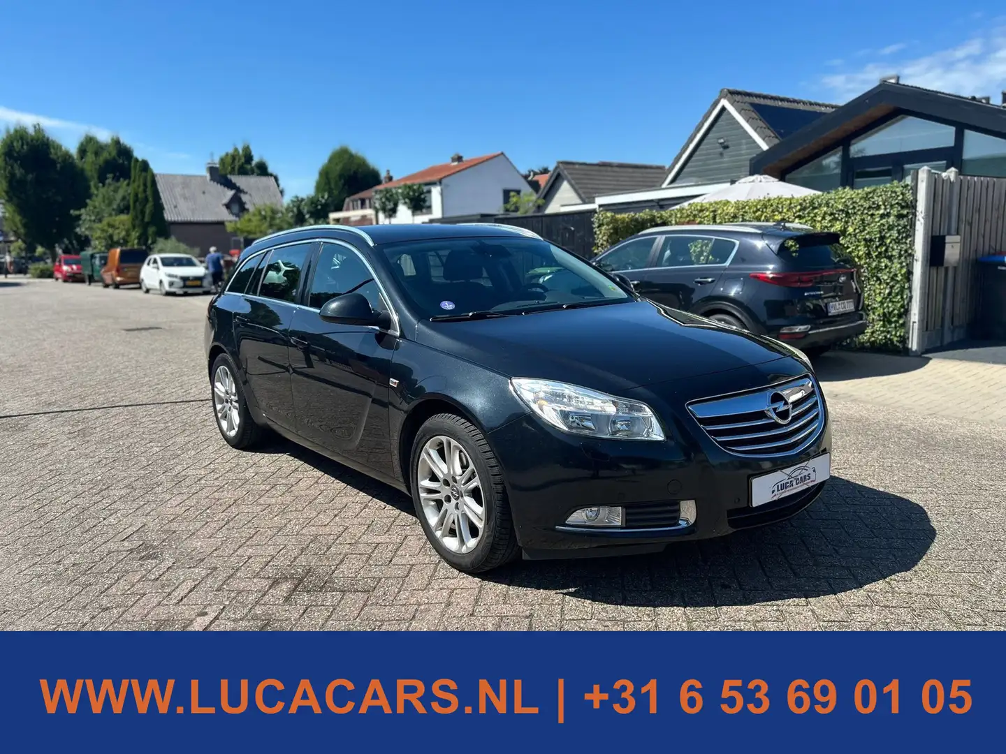 Opel Insignia Sports Tourer 1.6 T Edition 2X SLEUTEL + AIRCO Zwart - 2