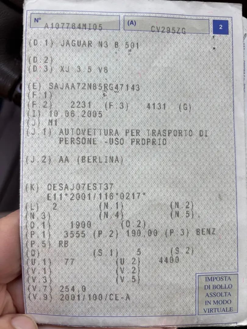 Jaguar XJ8 XJ VII-VIII 2003 3.5 V8 Zöld - 2