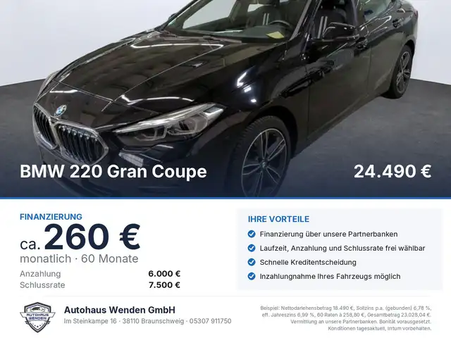 BMW 220 i Sport Line | Automatik | Pano |