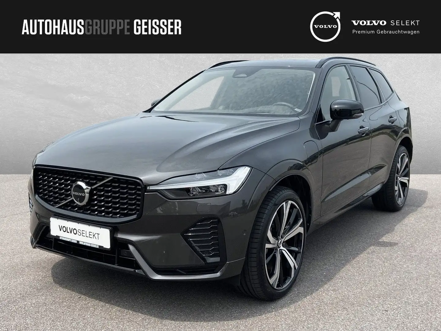 Volvo XC60 T8 AWD Recharge Ultra Dark ACC BLIS HUD SD Grau - 1