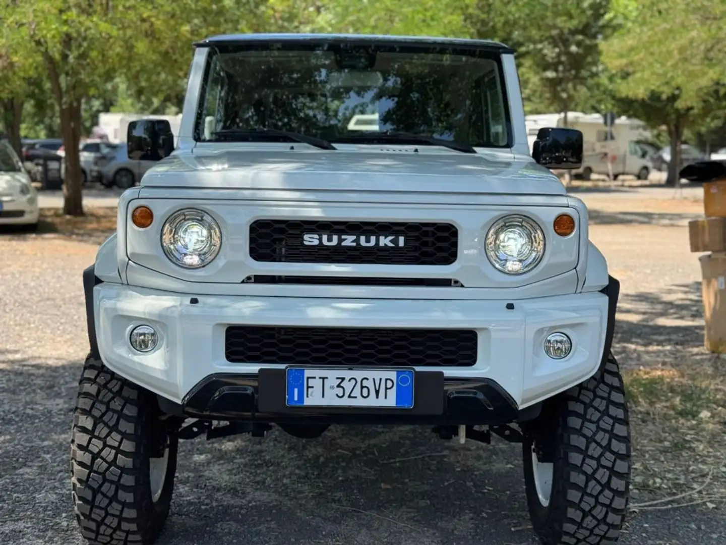 Suzuki Jimny 1.5 "NO AUTOCARRO" KIT GOMME SOSOSPENS. OMOLOGATO Bianco - 2