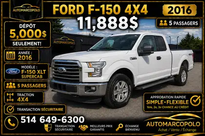 2016 Ford F-150 Pickup Truck Four-Wheel Drive 6-Speed Automatic