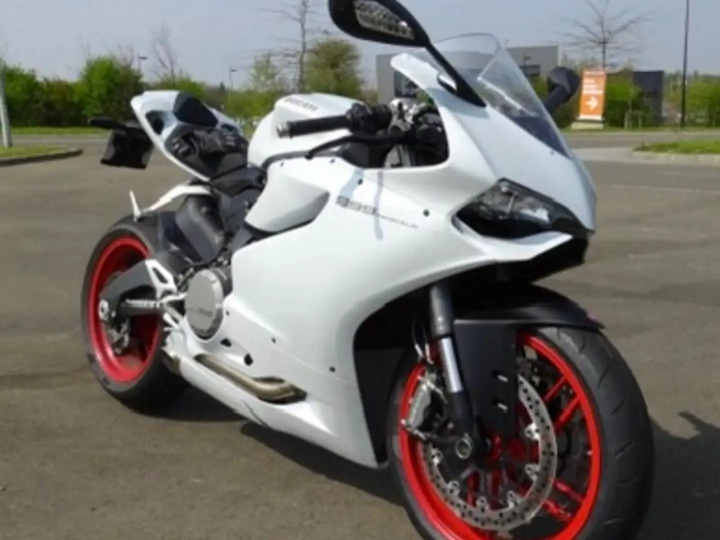 Ducati 899 Panigale Blanc - 1