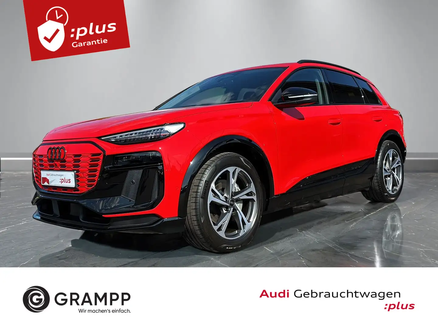 Audi Q6 Q6 e-tron 50 +WÄRMEPUMPE+S-LINE+AHK+360°+ Rot - 1