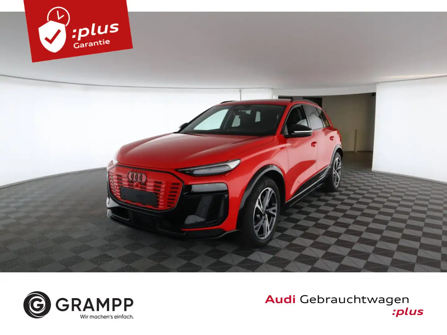 Audi Q6 Q6 e-tron 50 +WÄRMEPUMPE+S-LINE+AHK+360°+ Rot - 1