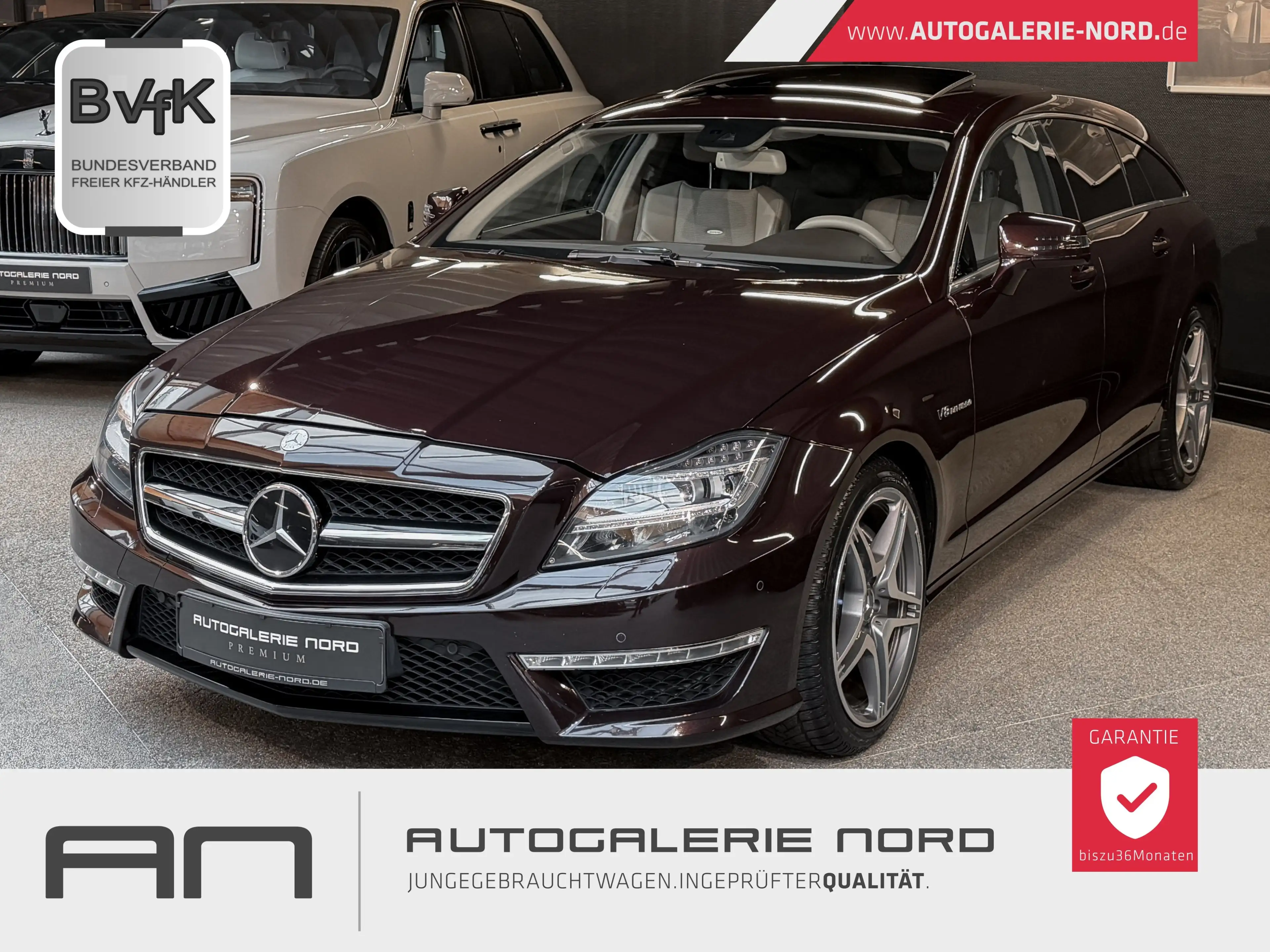 Mercedes-Benz CLS 63 AMG Shooting Brake Designo+Rear-Seat+Sitzkühlung+H/K-S
