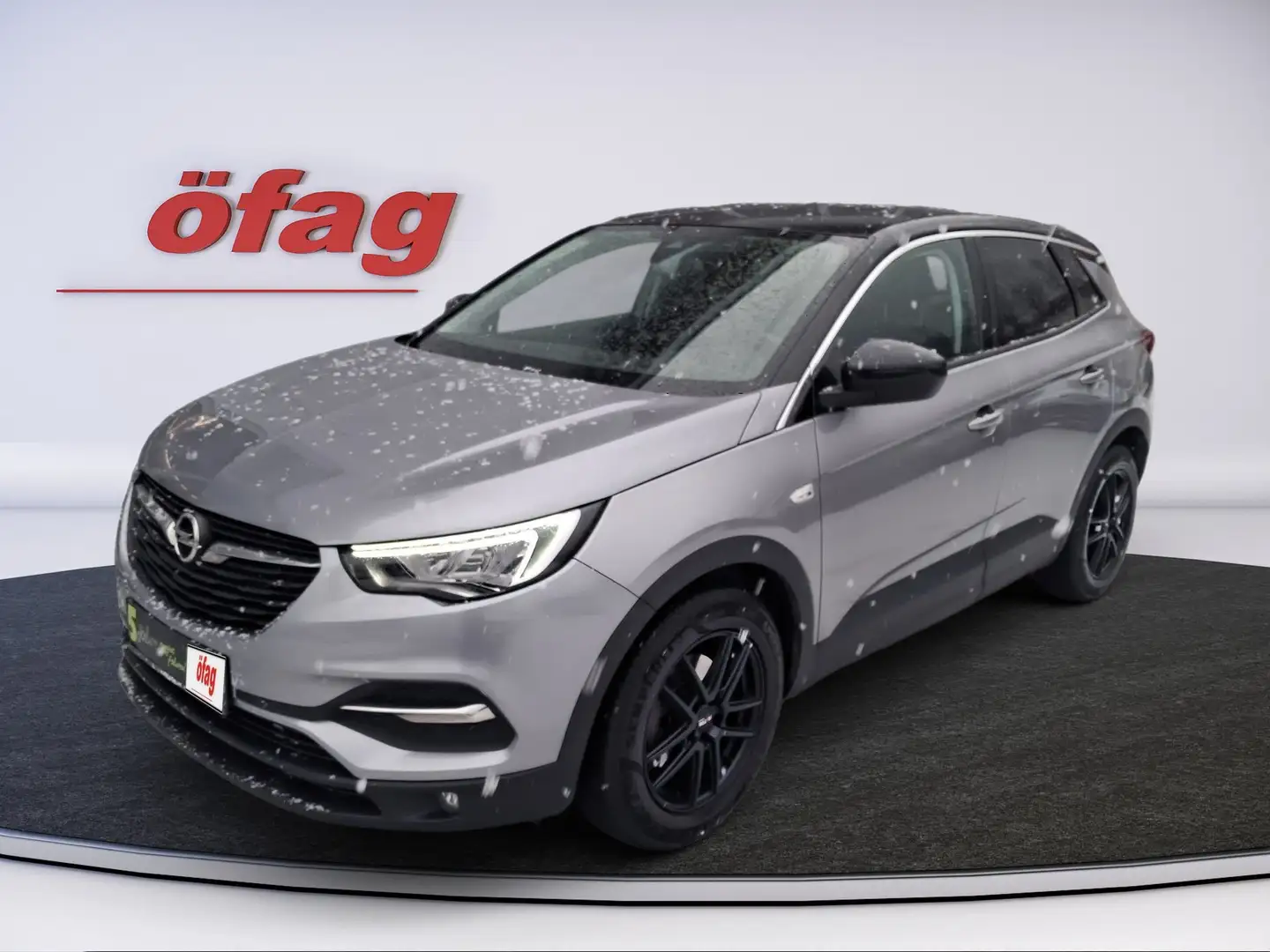 Opel Grandland X 1.2 Automatik Winterp.+2xKlima+PDC Gris - 2