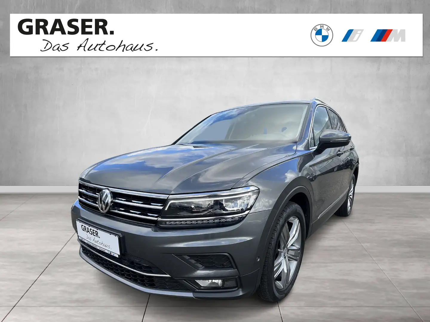 Volkswagen Tiguan 2.0 TDI 4 MOTION DSG HIGHLINE ALLRAD Grau - 1