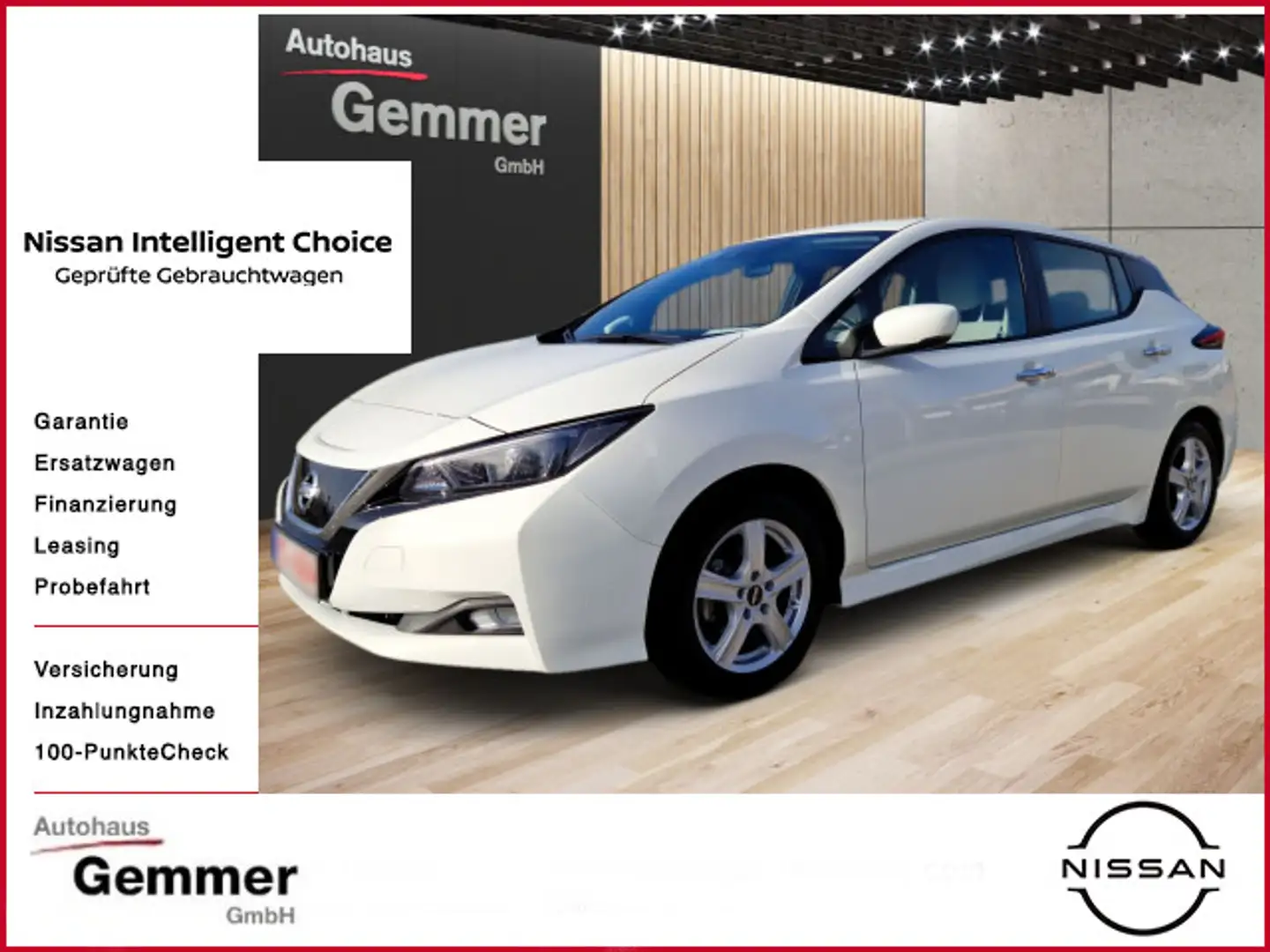 Nissan Leaf LEAF (ZE1) MY21 110 kwh 150PS Lenkradheizung 4x2 Alb - 1