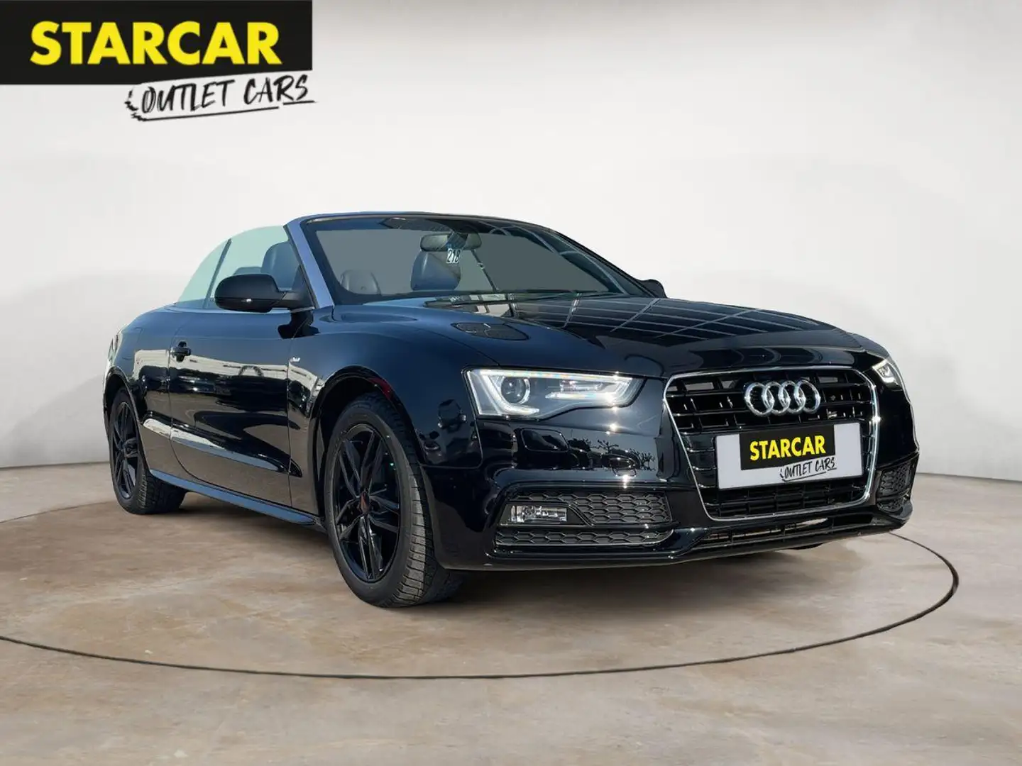 Audi A5 CABRIO S-LINE SELECTION+ALCANTARA/NAPPA+SHZ+NAVI+ Noir - 1