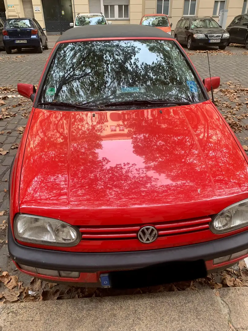 Volkswagen Golf Cabriolet Cabrio 1.8 Kırmızı - 1