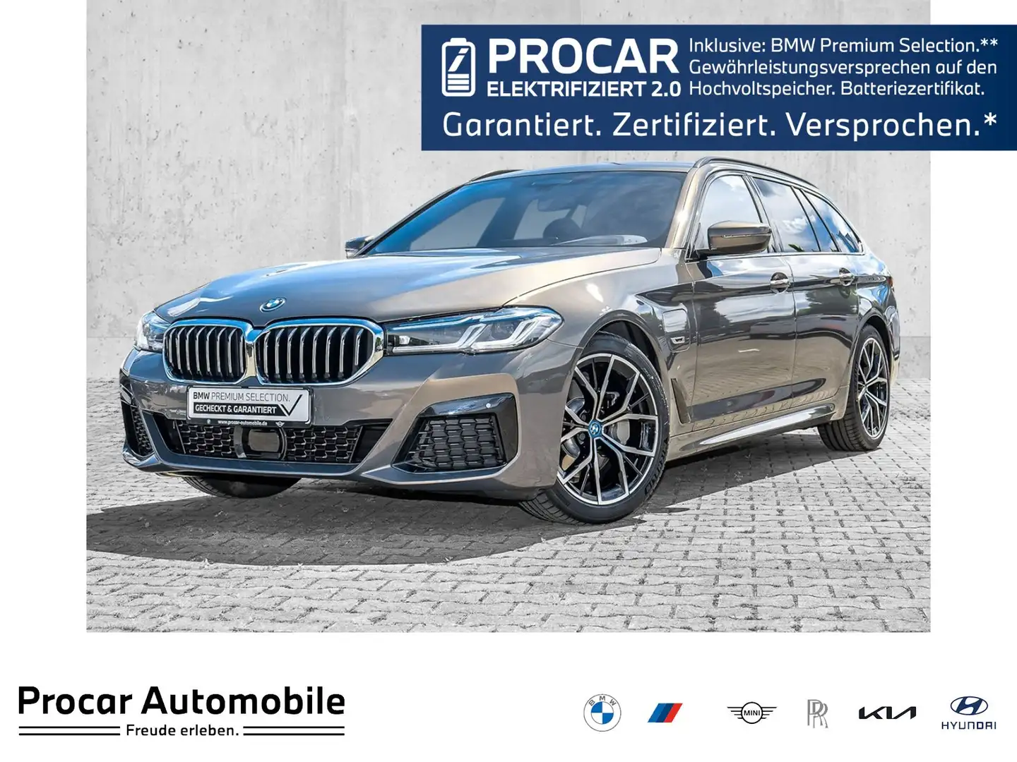 BMW 530 e Touring M Sport AHK Pano DA Prof. Laser HuD RFK Gri - 1