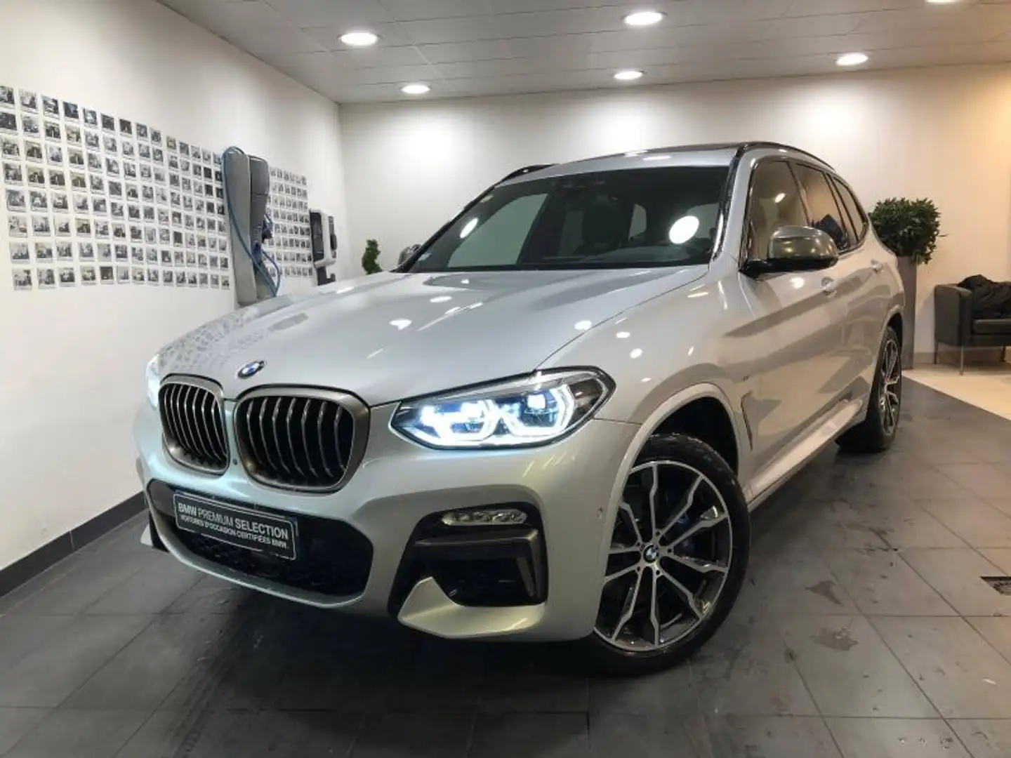 BMW X3 M M40dA 326ch Euro6d-T Argent - 1