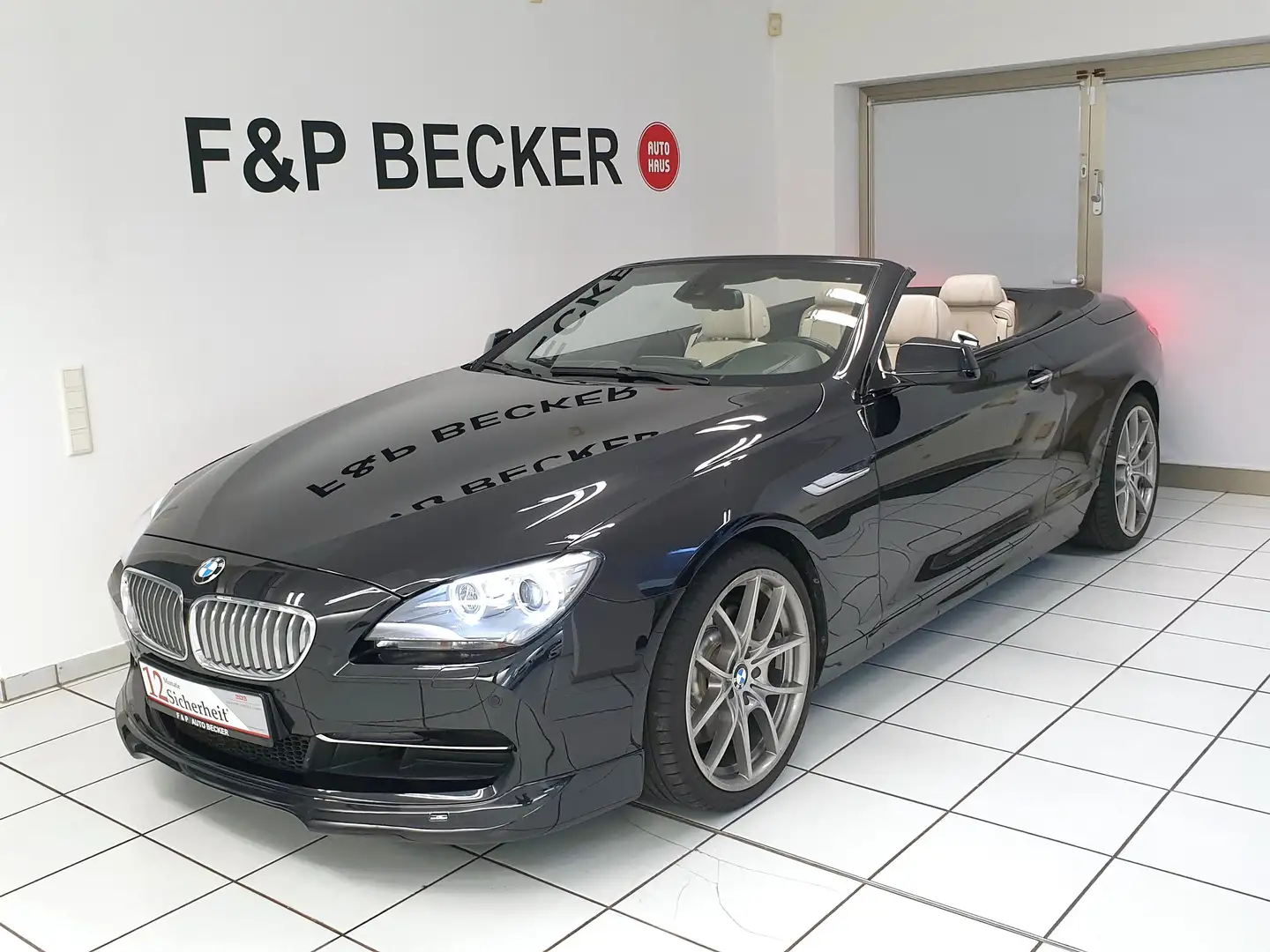 BMW 650 650i Cabrio AC Schnitzer 2.Hand Scheckheft BMW Czarny - 1