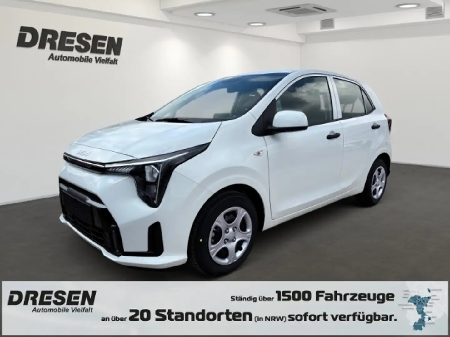 Kia Picanto Edition 7 1.0 NAVI,DAB,KAMERA,PDC Blanc - 1
