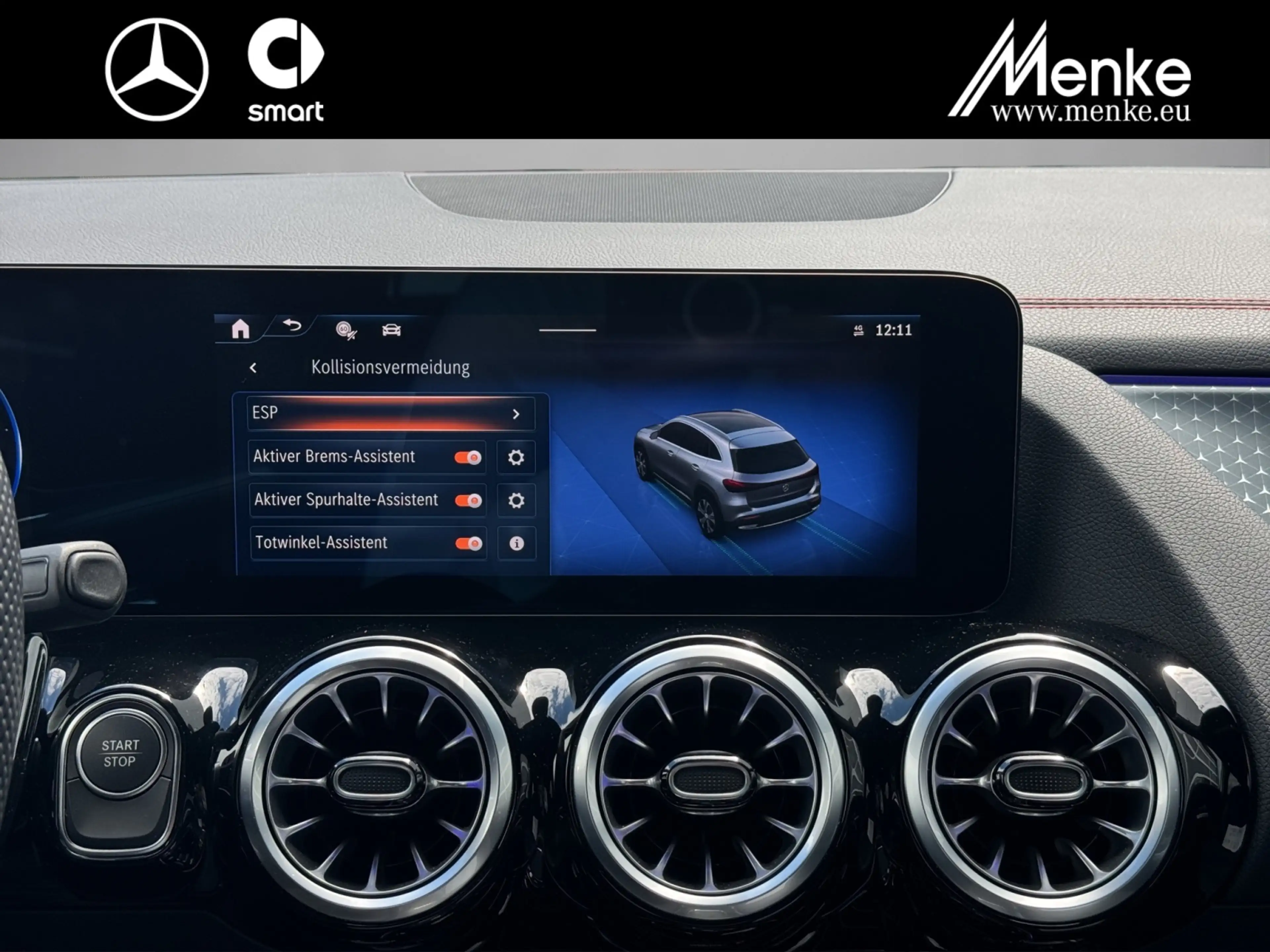 Mercedes-Benz EQA 350 4M AMG +Night+Ambiente+Kamera+DAB+ — photo 13