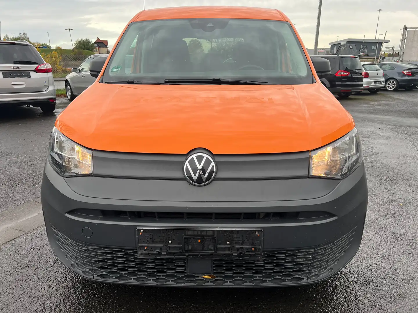 Volkswagen Caddy Kombi Leder/AHK Orange - 1