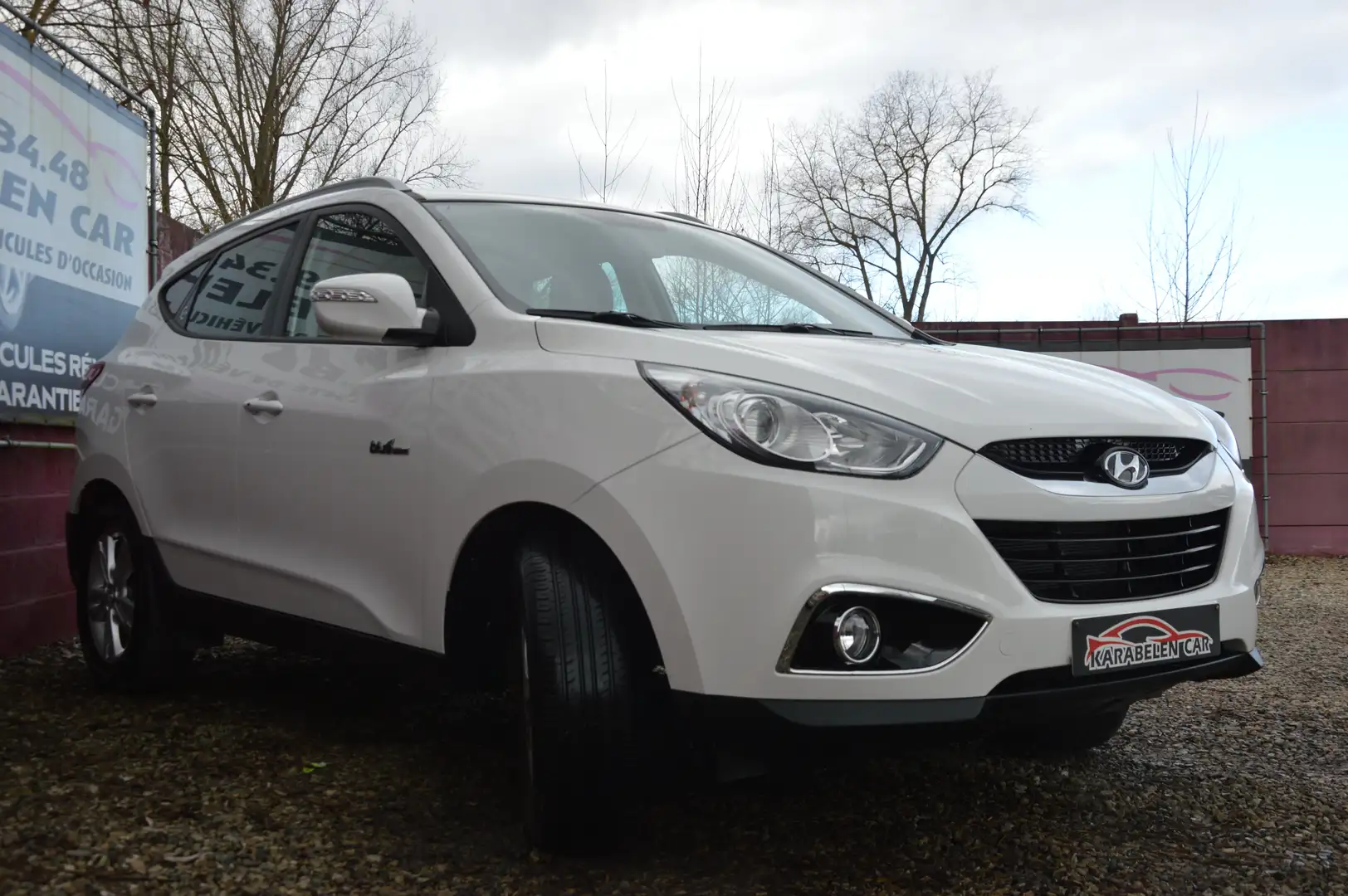 Hyundai iX35 1.7CRDi 2WD Blue Drive NEUF NAV CAM 38.200KM GAR Blanc - 2