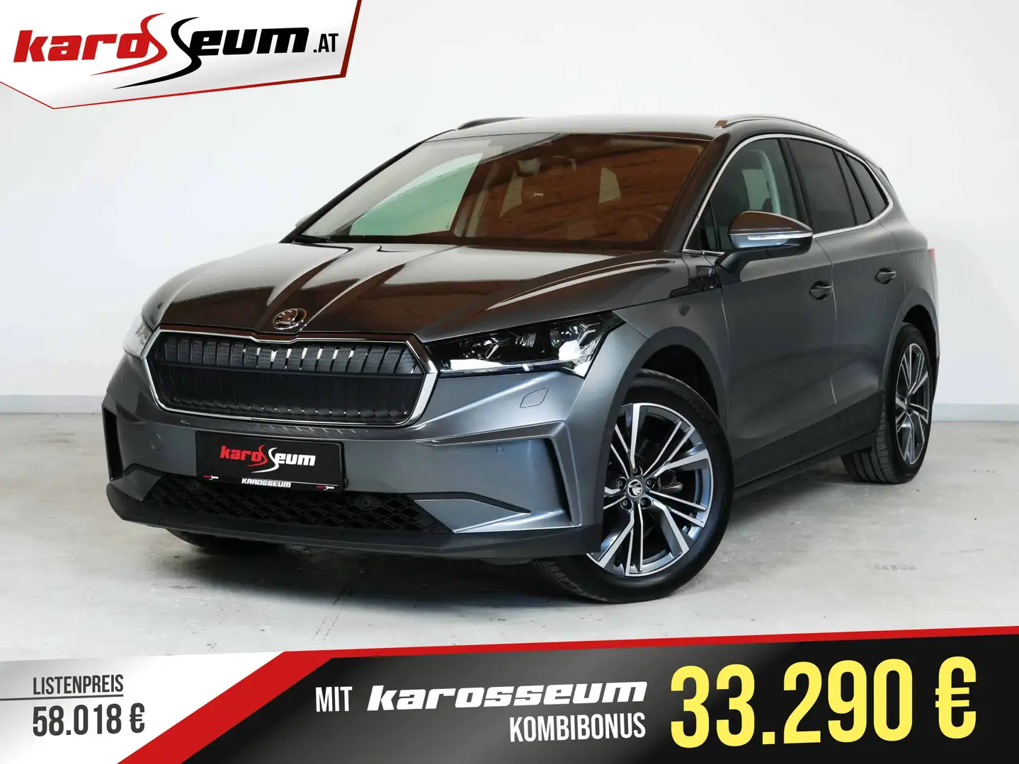 Skoda Enyaq 80 Loft | WENIG KM | 82kWh | 20 Zoll | LED | Kamer Grau - 1