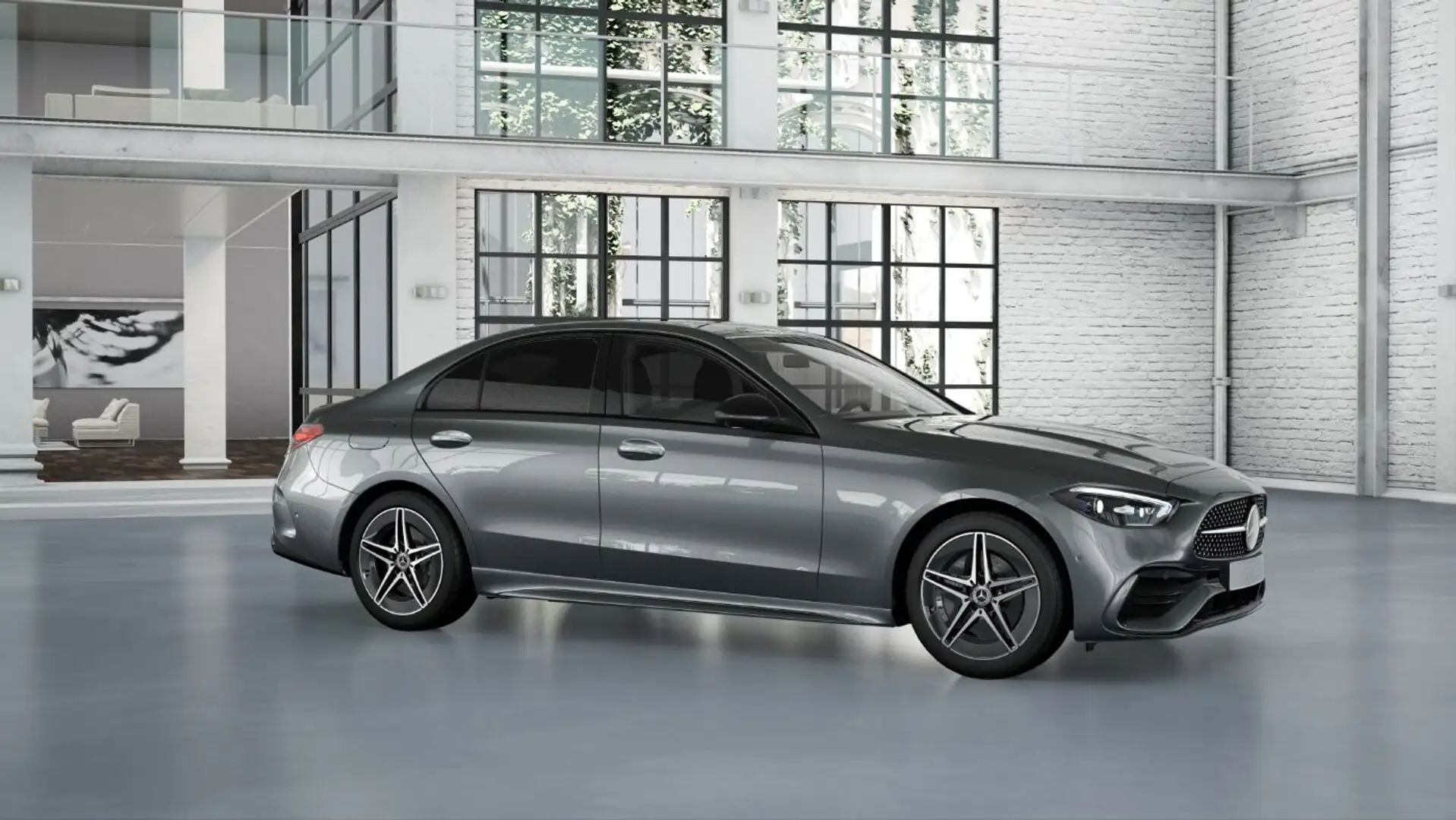 Mercedes-Benz C 200 d Österreich-Edition Navi,Rückfahrkamera Grau - 2