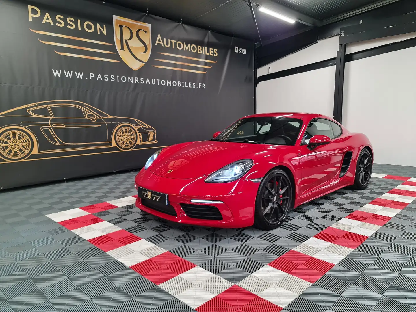 Porsche 718 Rot - 1