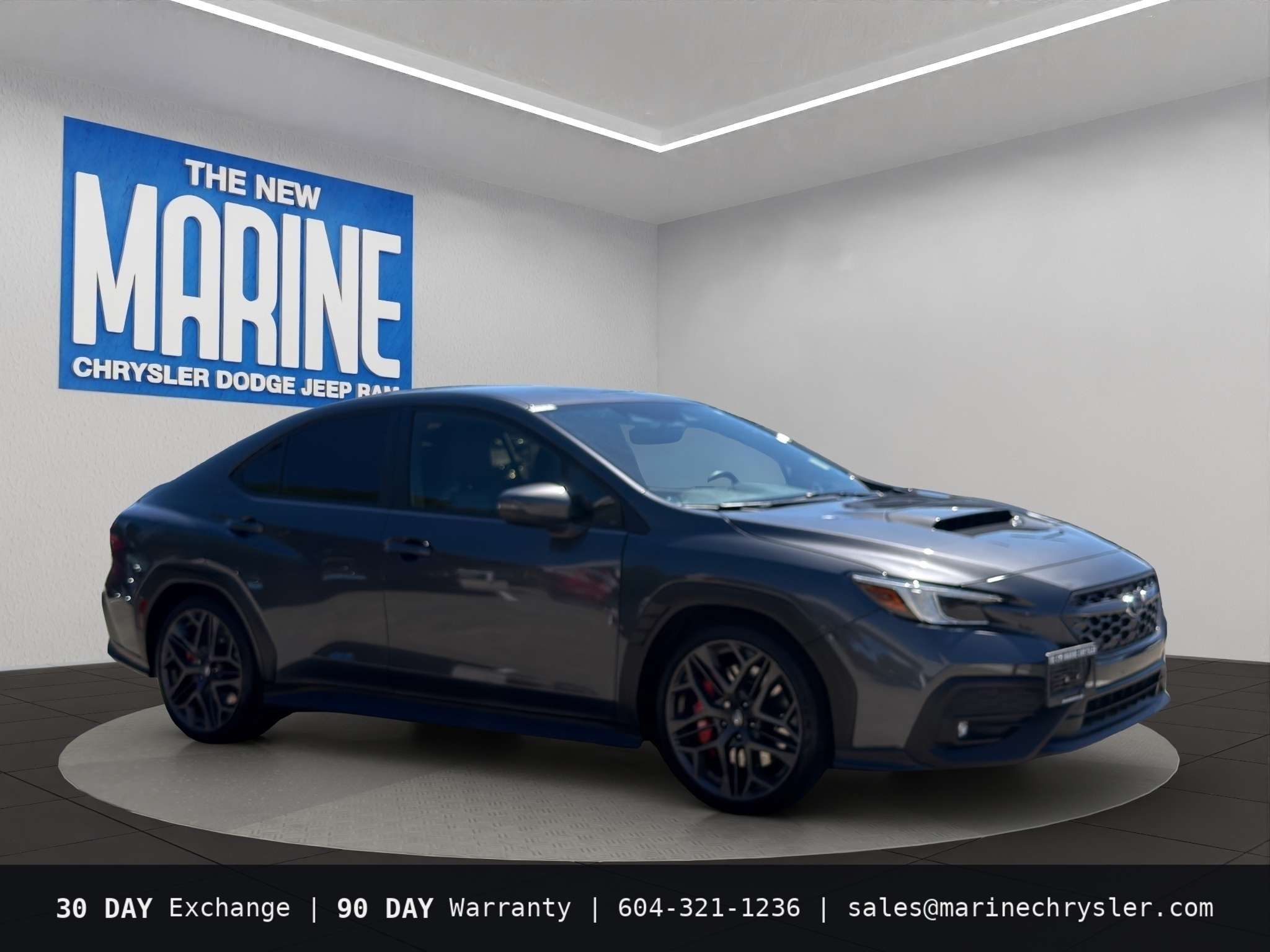 Gray 2024 Subaru WRX Sedan Manual