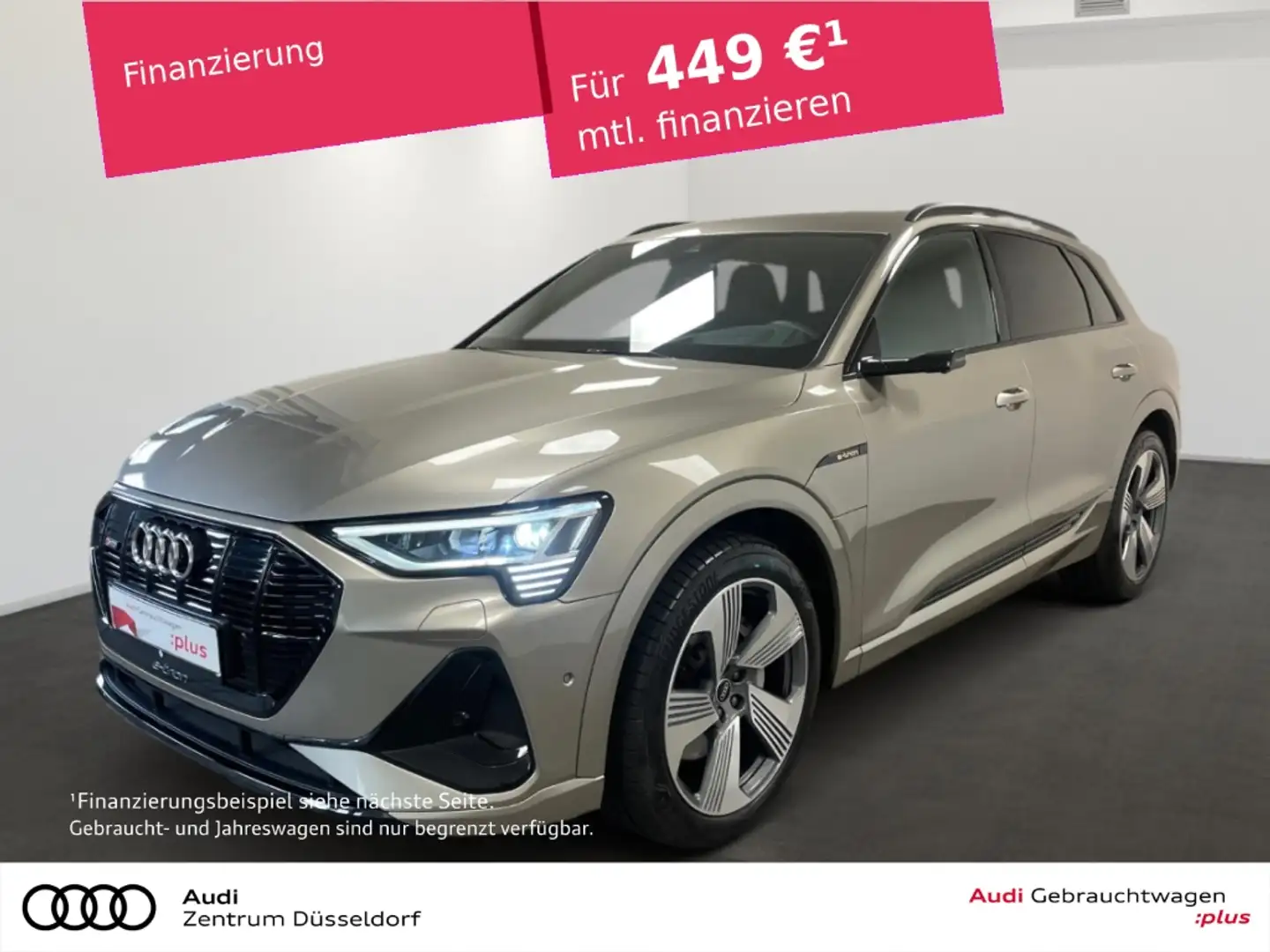 Audi e-tron 55 quattro S line MATRIX LEDER HUD MMI Gelb - 1