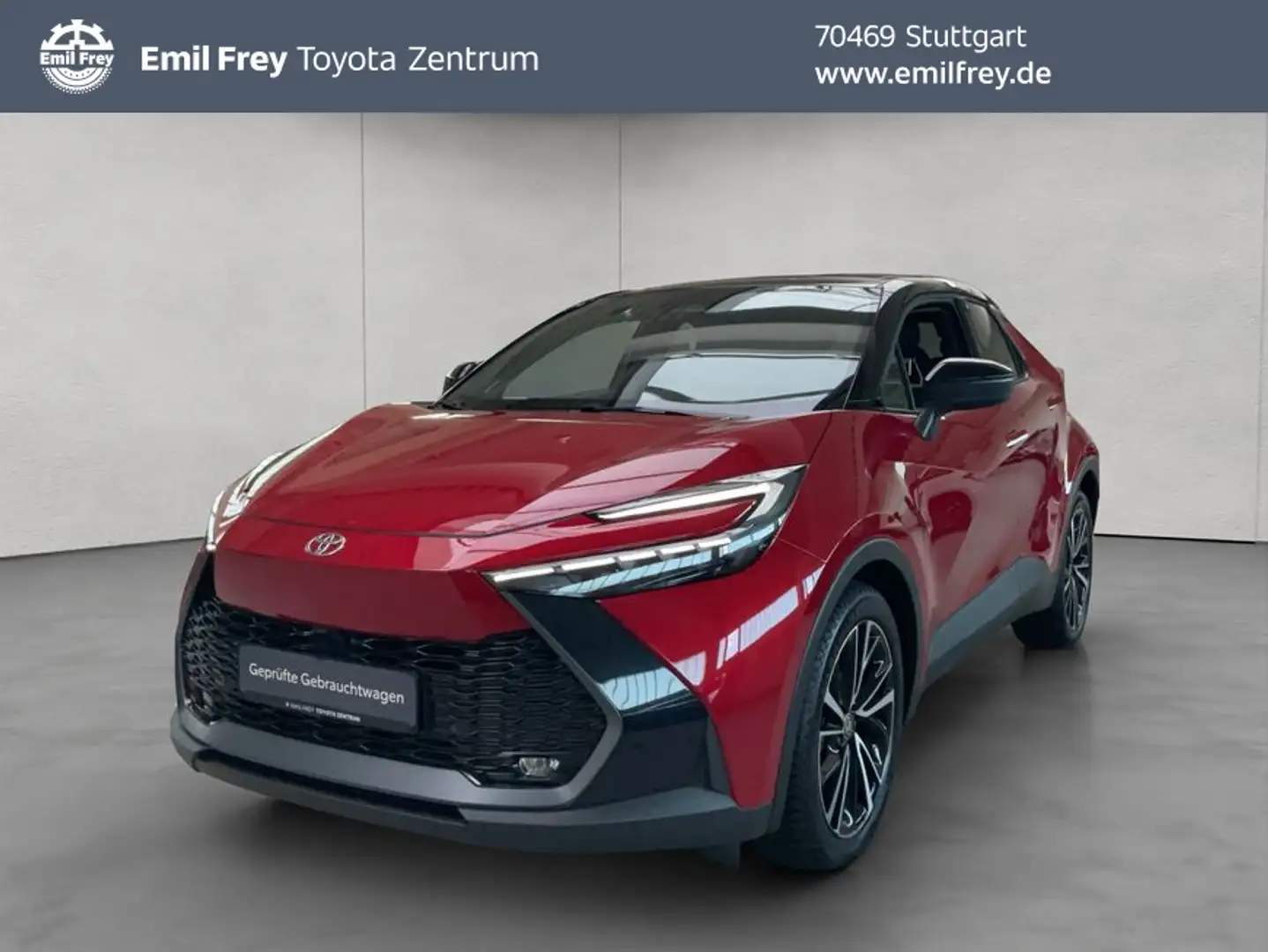 Toyota C-HR 2.0 Hybrid Lounge / LED / NAVI / JBL / Rückfa Rot - 1