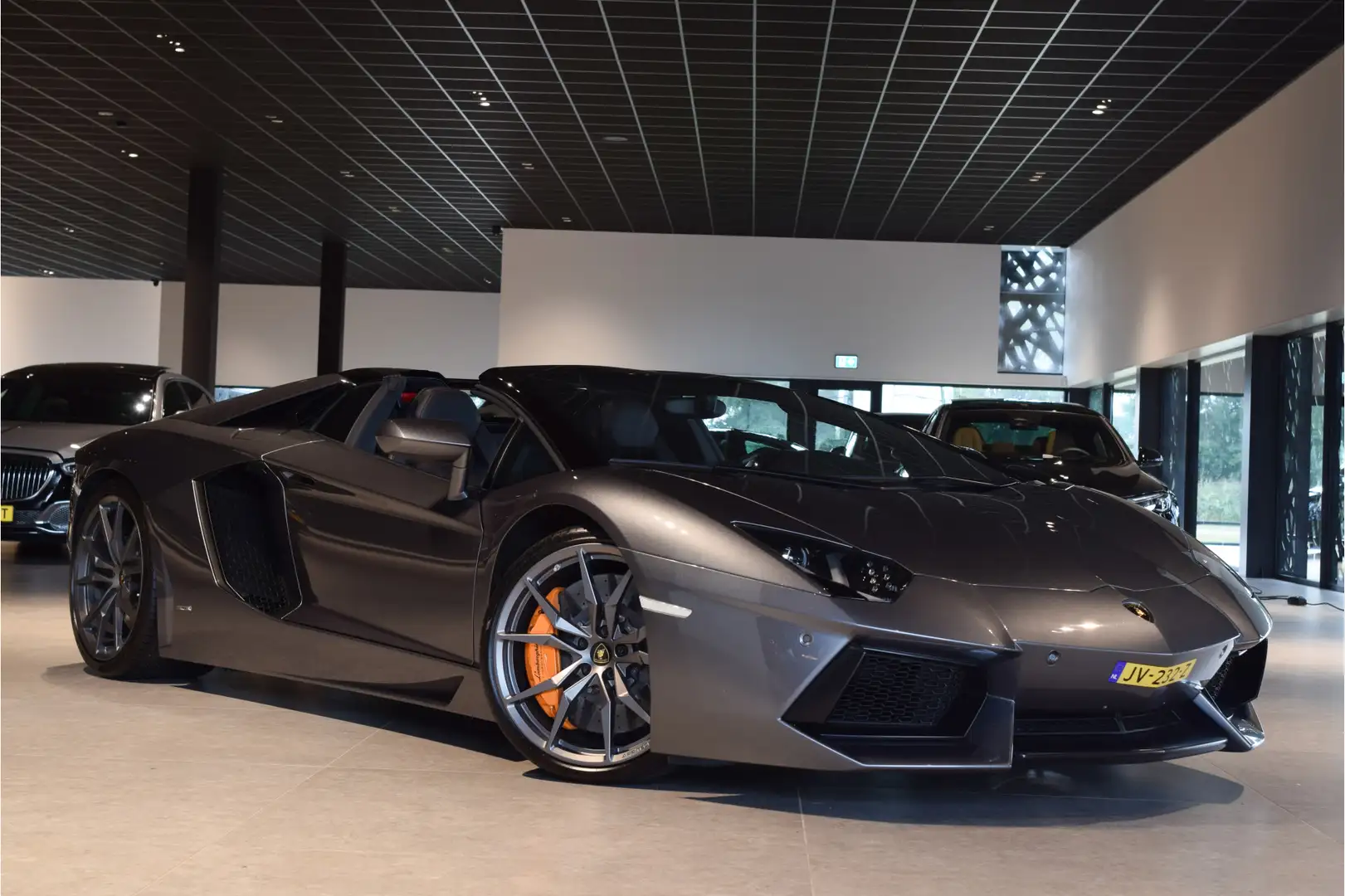 Lamborghini Aventador 6.5 V12 LP700-4 Roadster|Full Historie|New Service Gris - 2