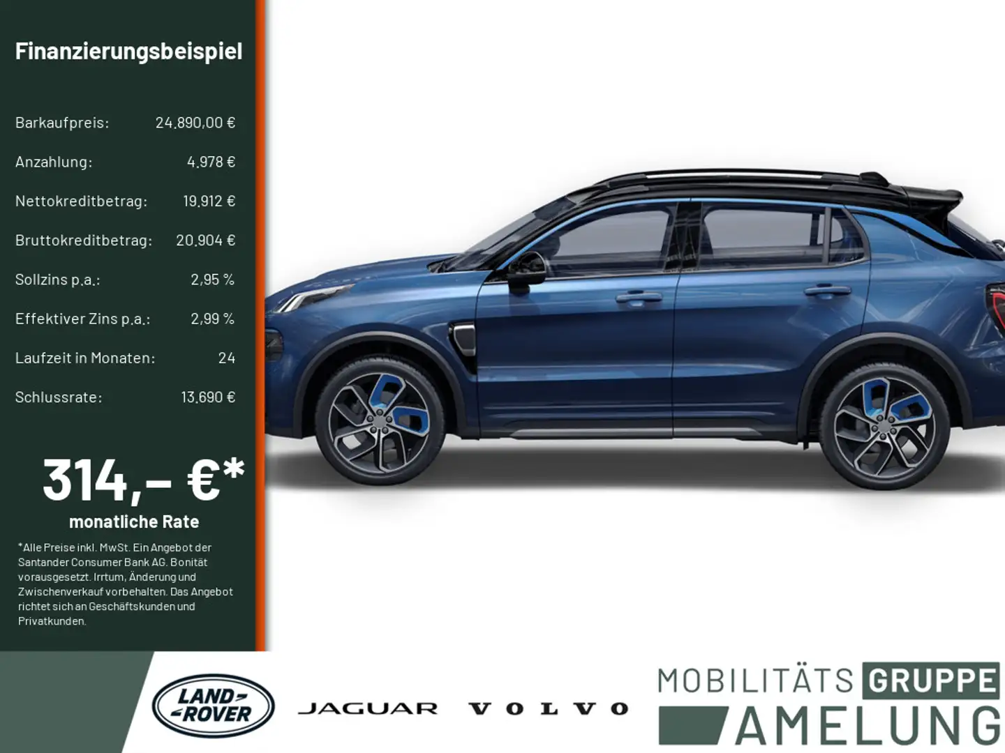 Lynk & Co 01 MEMORY KEYLESS KURVENLICHT NAVI ACC PANO Blauw - 1