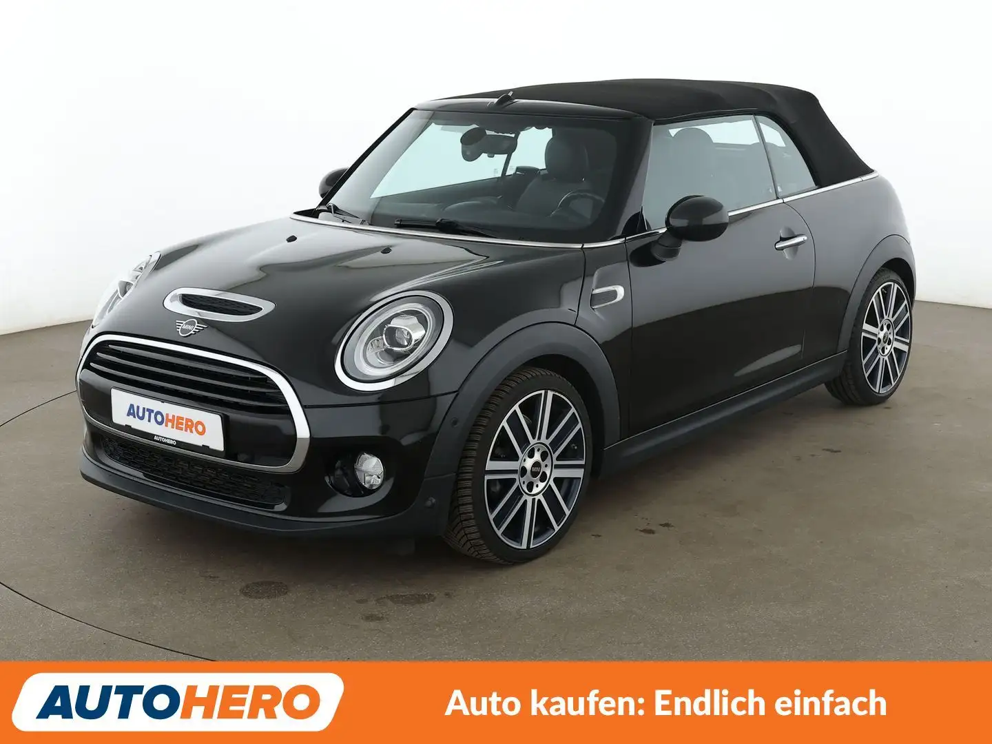 MINI Cooper D Cabrio Cooper D Aut.*LED*NAVI*PDC*SHZ*TEMPO*KLIMA* Negro - 1