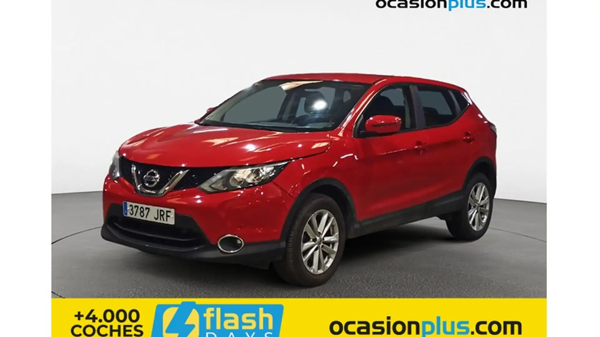Nissan Qashqai 1.2 DIG-T Acenta 4x2 Rood - 1