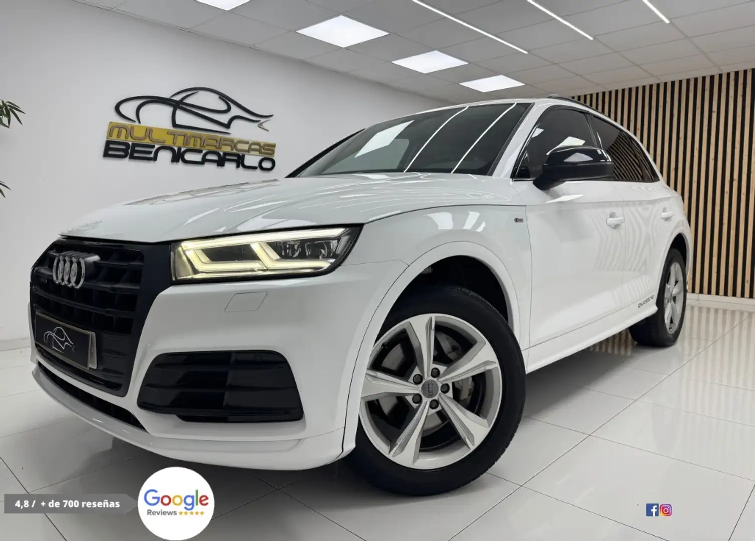 Audi Q5 35 TDI S line quattro-ultra S tronic 120kW Blanco - 1