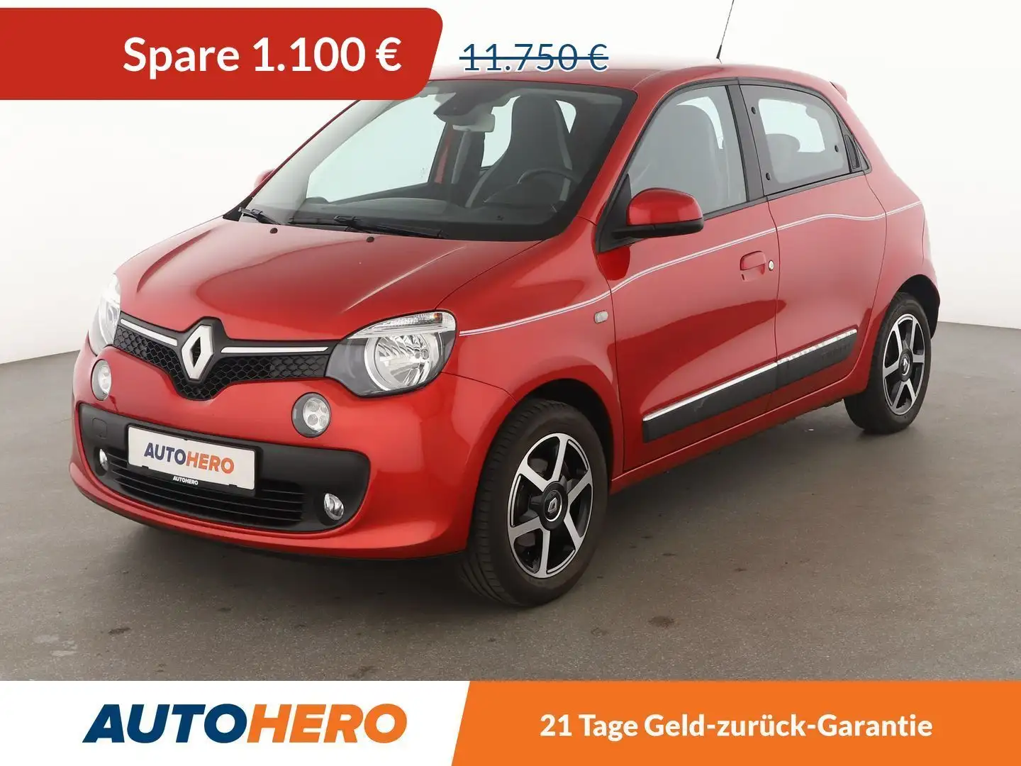 Renault Twingo 0.9 Energy Intens Aut.*TEMPO*SHZ*LIM*KLIMA* Rot - 1