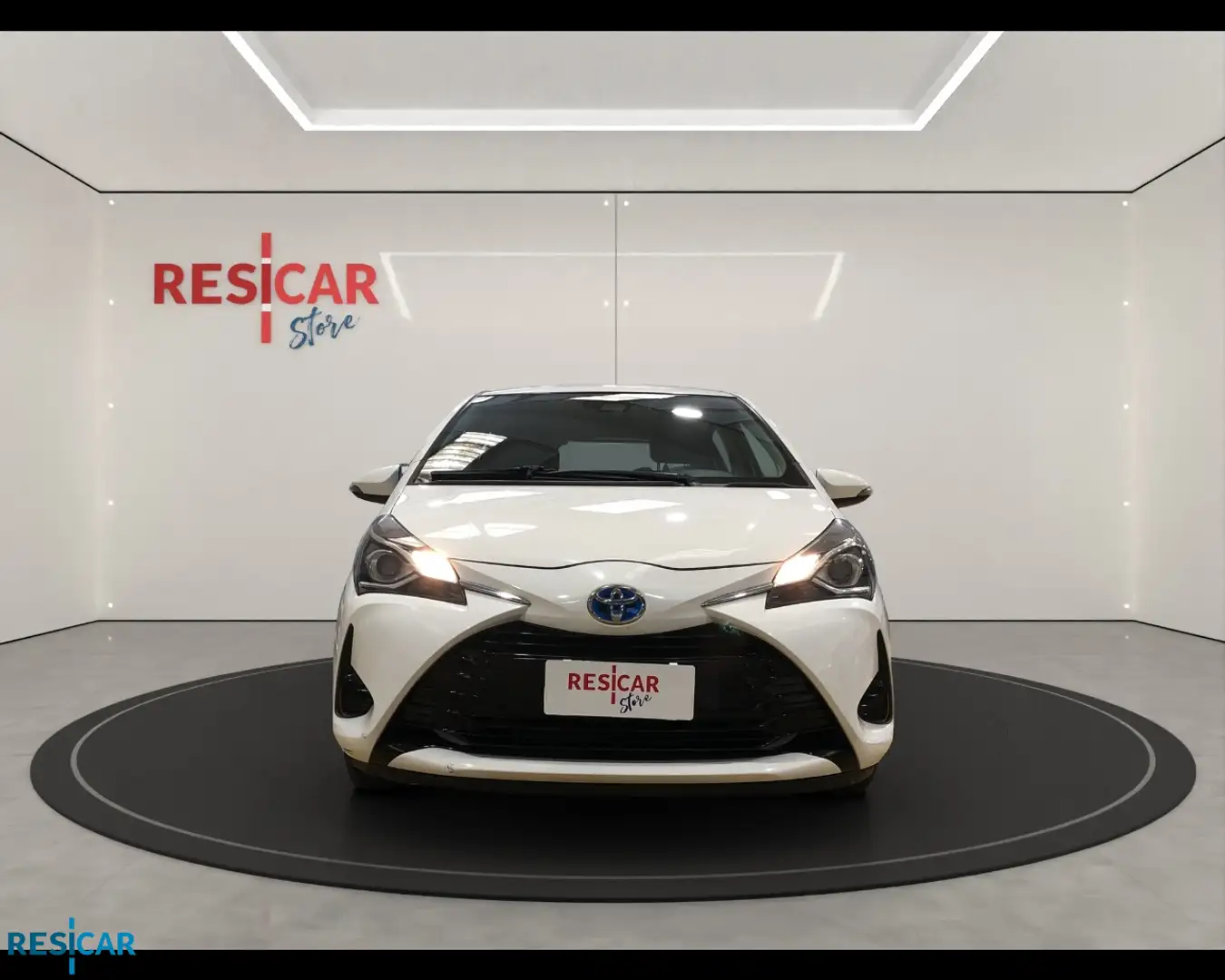 Toyota Yaris 5 Porte 1.5 VVT-i Hybrid Active Blanc - 2