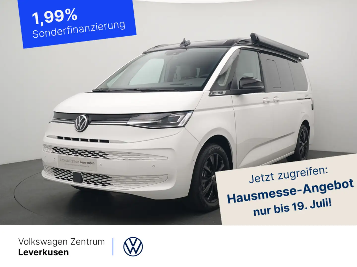 Volkswagen T7 California Ocean  STANDHZ HUD AHK NAVI DCC Wit - 1