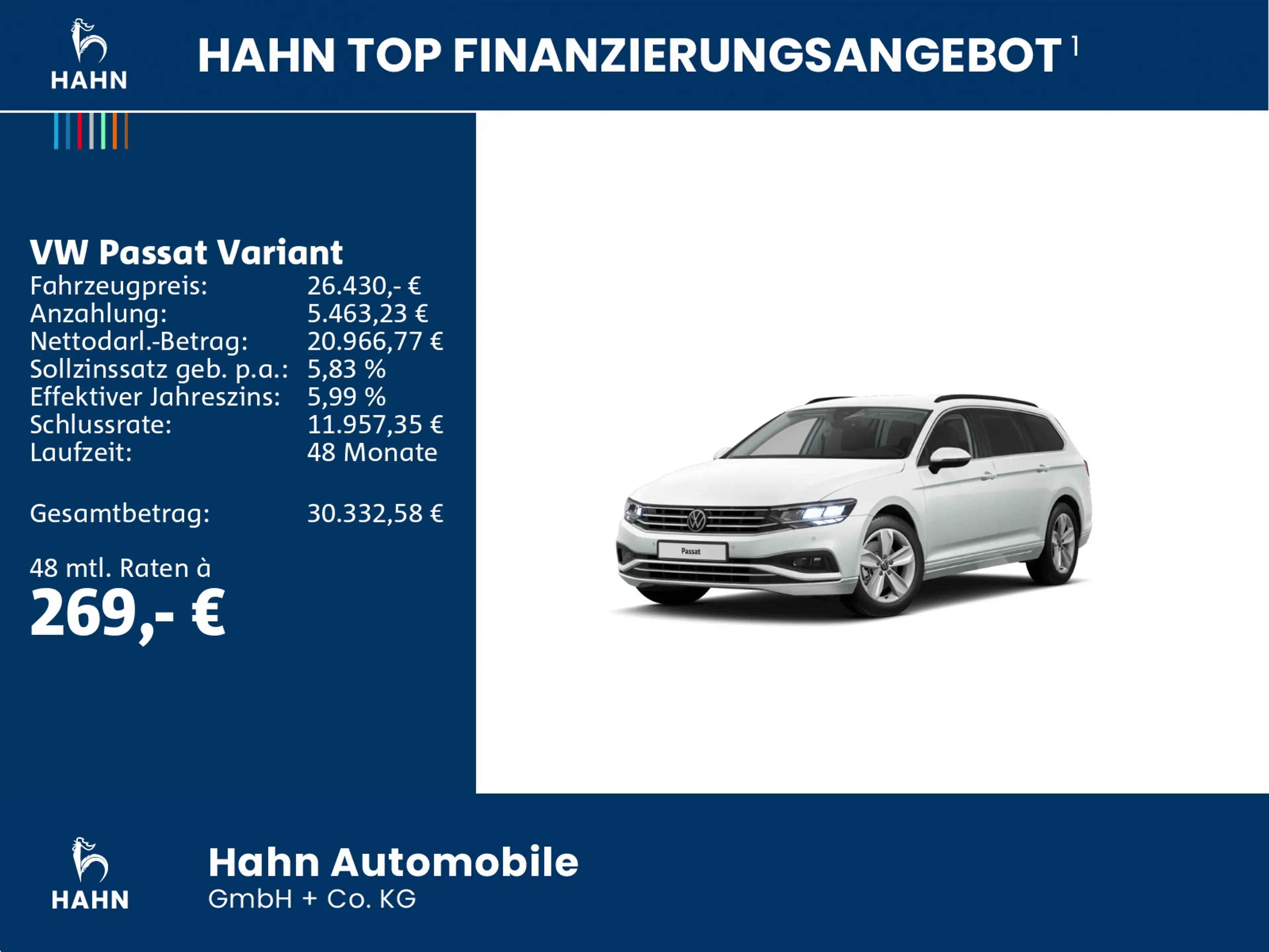 Volkswagen Passat Variant 2.0TDI DSG 4Mo Business AHK Cam — photo 2