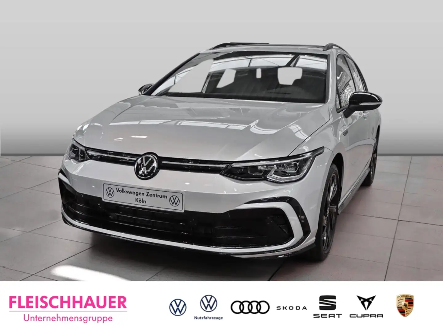 Volkswagen Golf Variant R-Line 2.0 TDI DSG H&K RFK LED PANO HUD Silber - 1