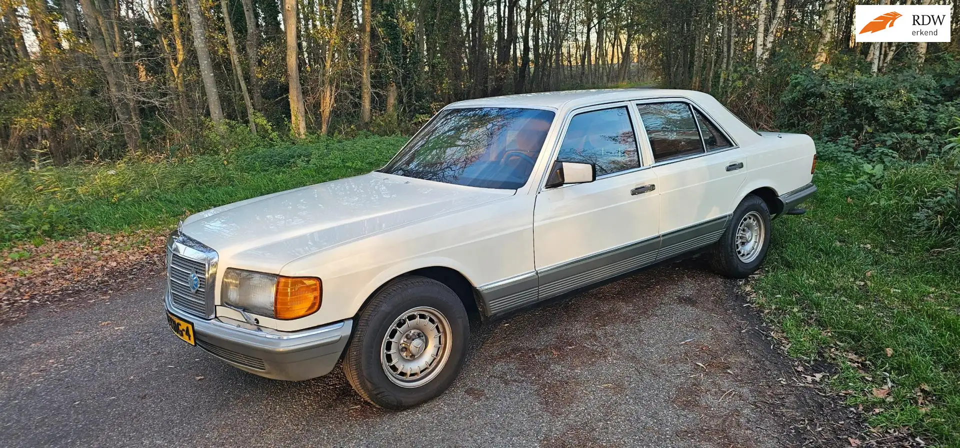 Mercedes-Benz S 500 SE automaat airco Weiß - 1