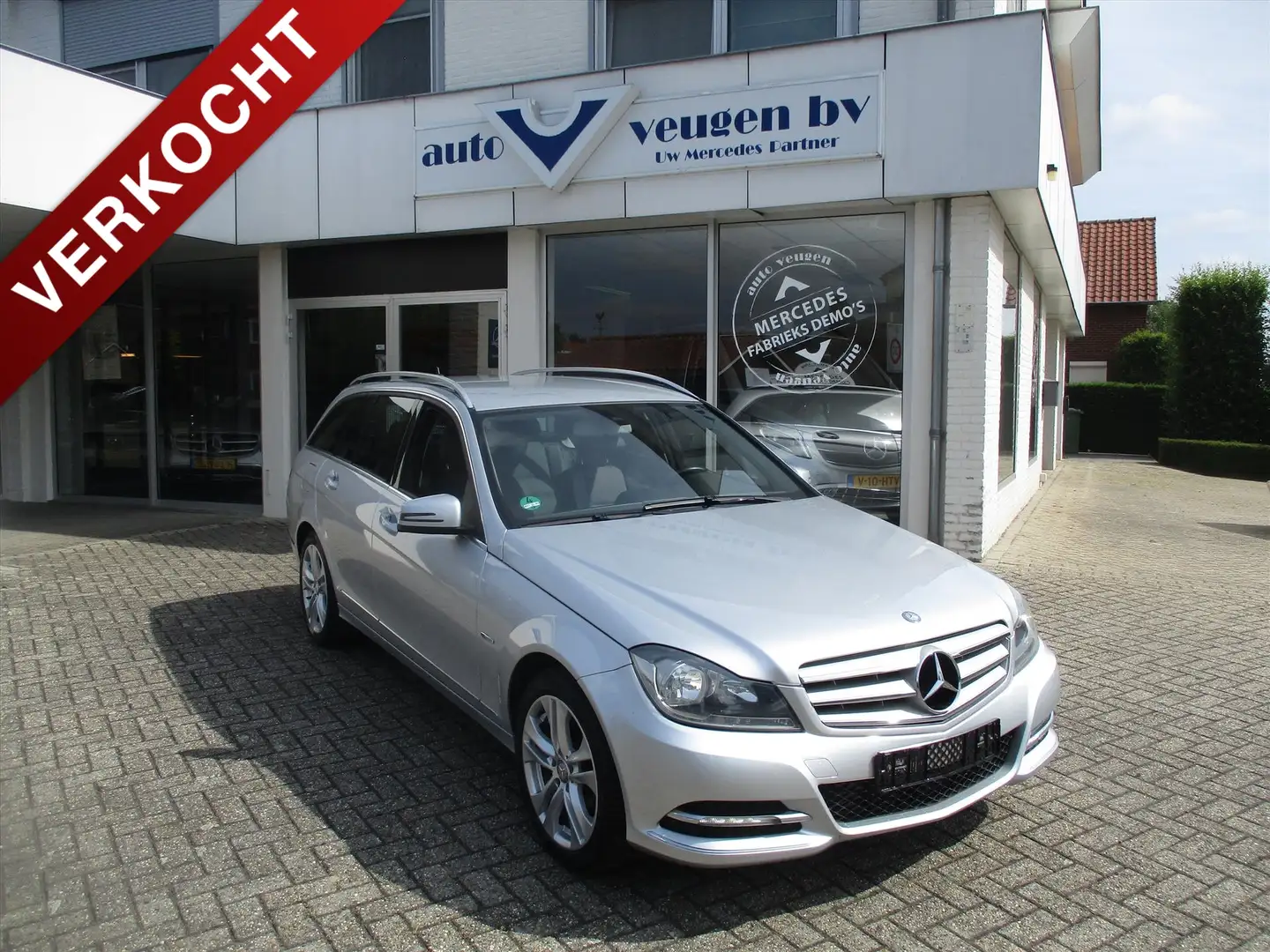 Mercedes-Benz C 180 C180 BlueEFFICIENCY Aut. Avantgarde Estate Gris - 1