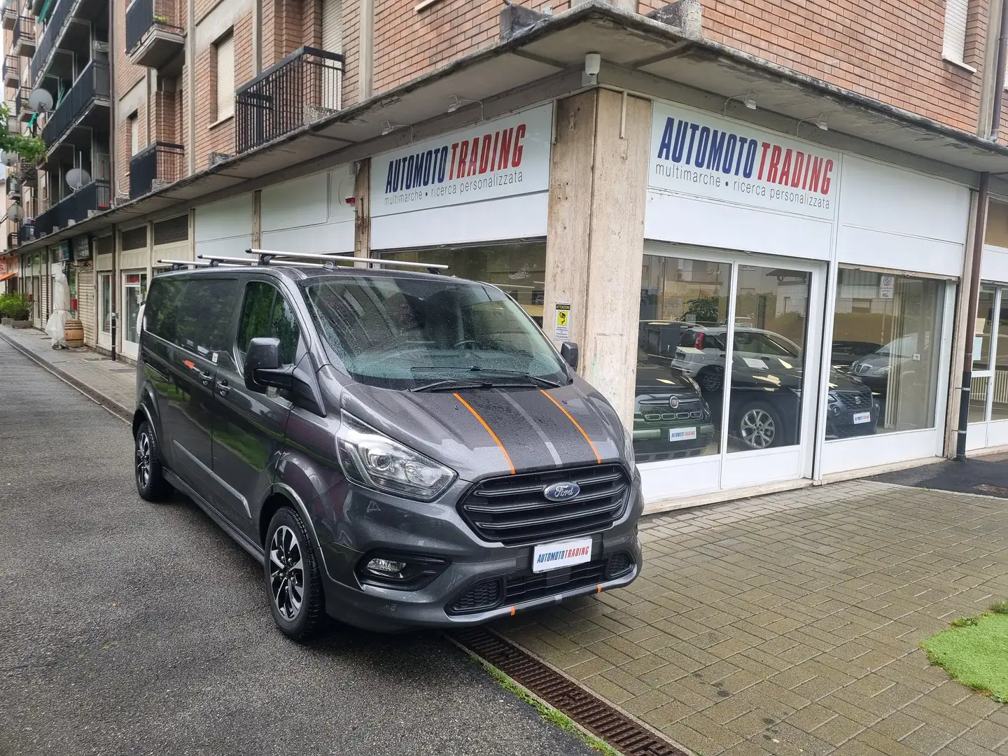 Ford Transit Custom L2 H1 Argento - 1