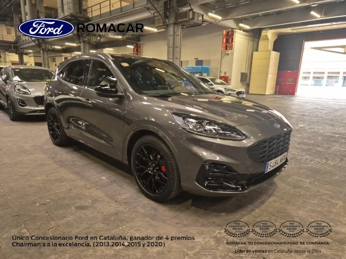Ford Kuga 1.5 EcoBoost ST-Line X FWD 150 Gris - 2