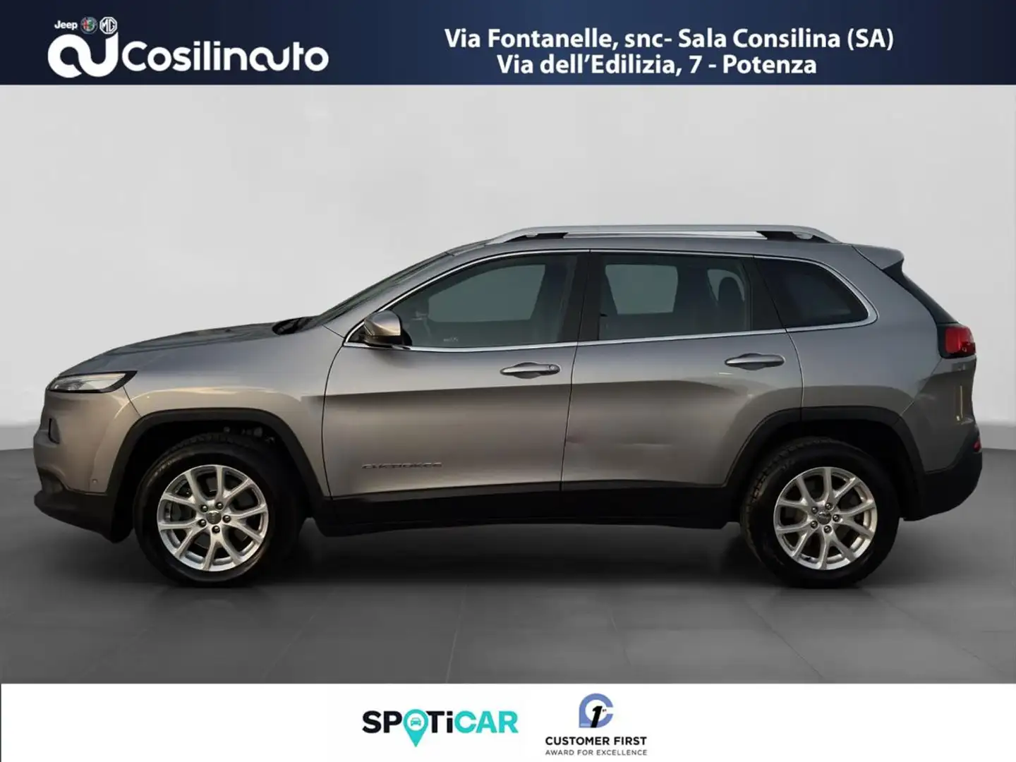 Jeep Cherokee 2.0 Mjt 4WD Active Drive 170Cv Grigio - 2