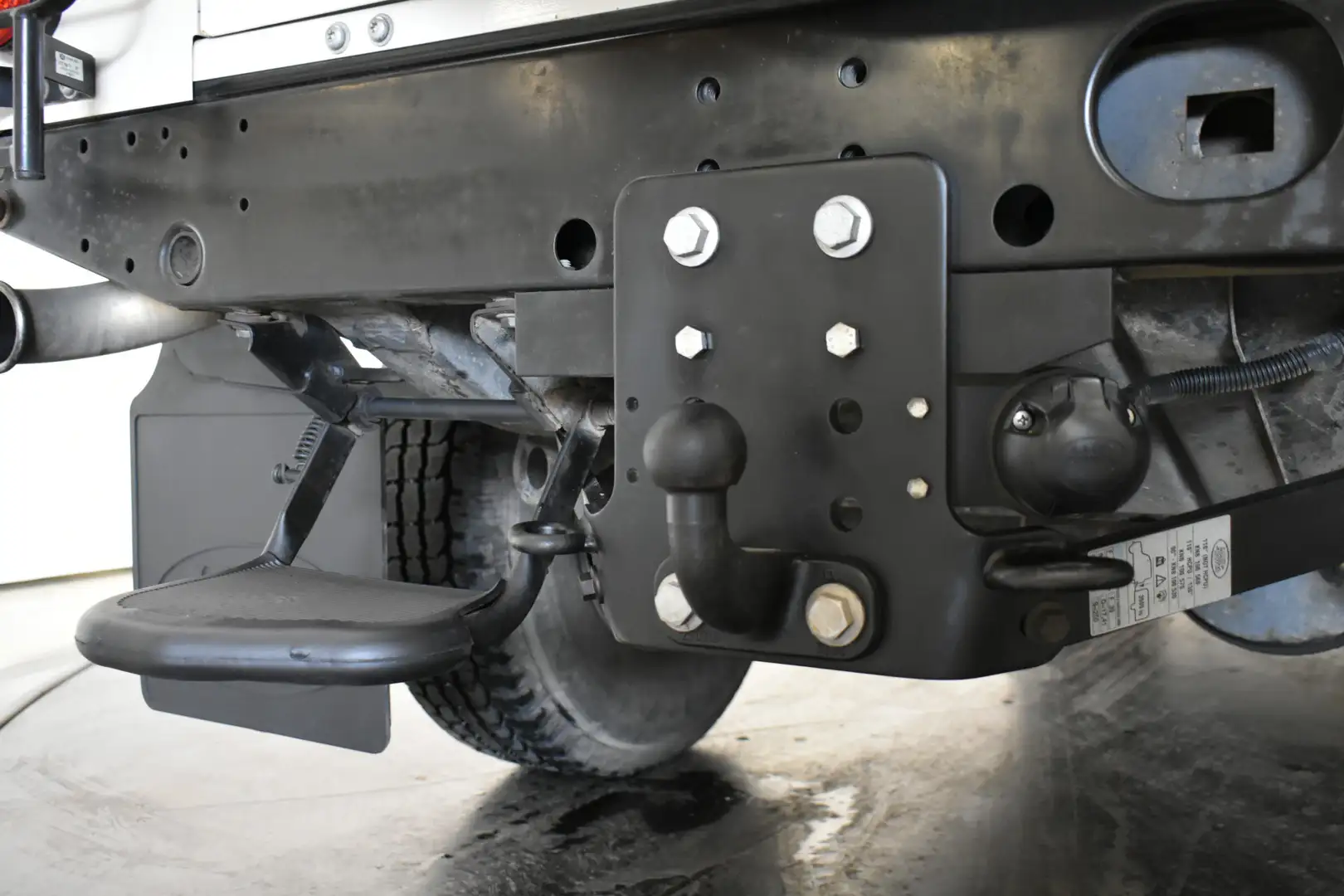 Land Rover Defender 2.4 TD 110 SW E 7 P 1é eigenaar Youngtimer Topstaa Wit - 2