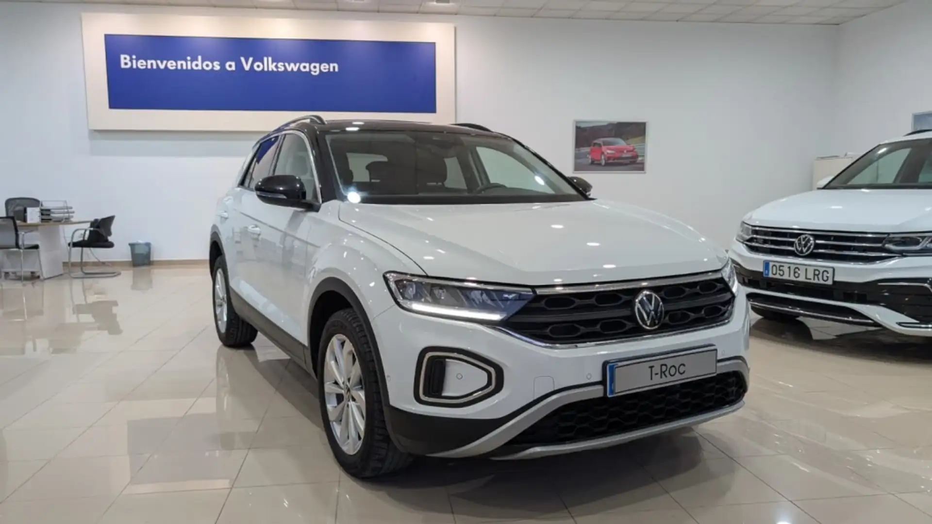 Volkswagen T-Roc 1.0 TSI Life 81kW Blanc - 1