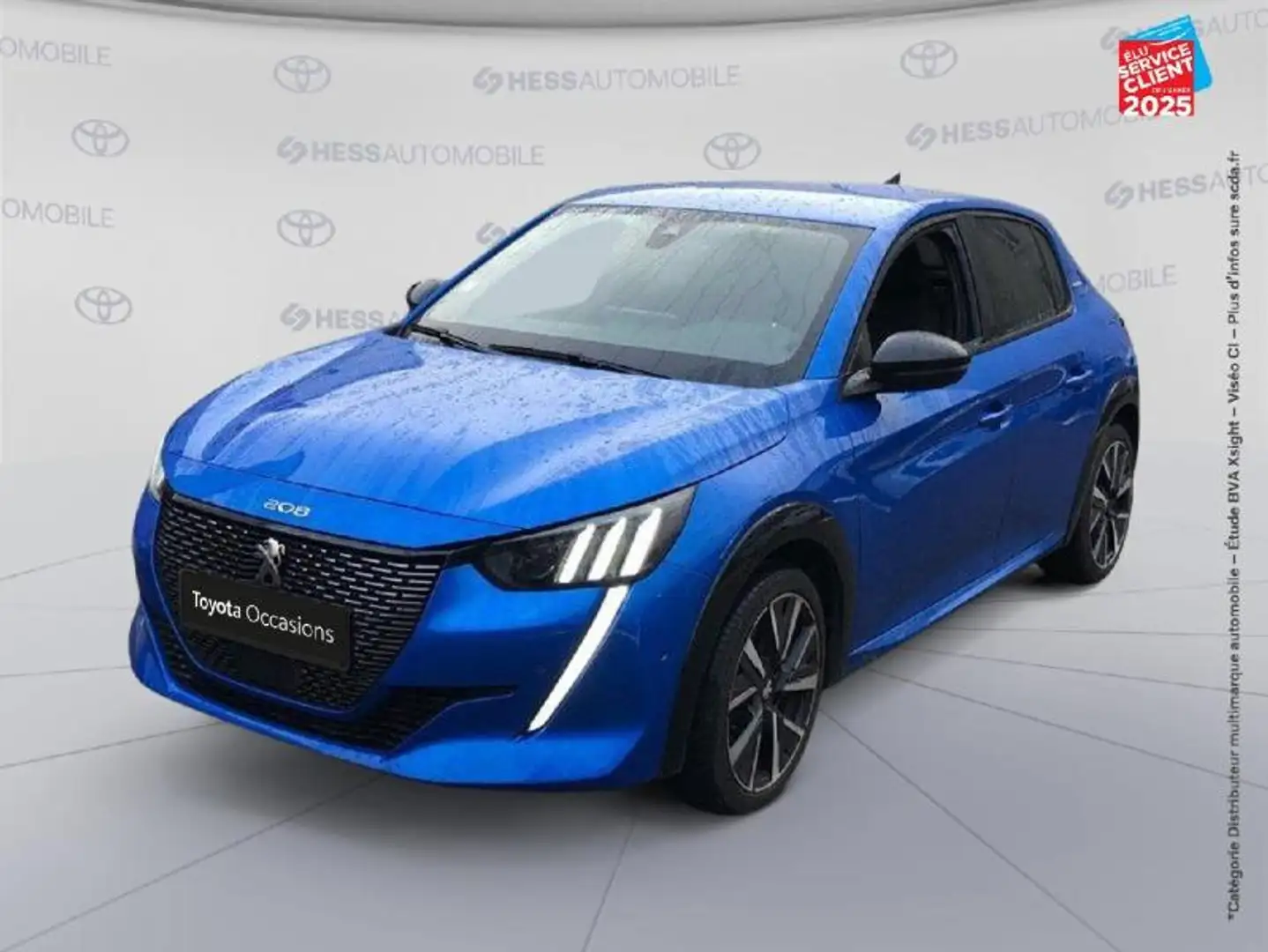 Peugeot 208 1.2 PureTech 130ch S/S GT Line EAT8 Sieges chauf G Azul - 1