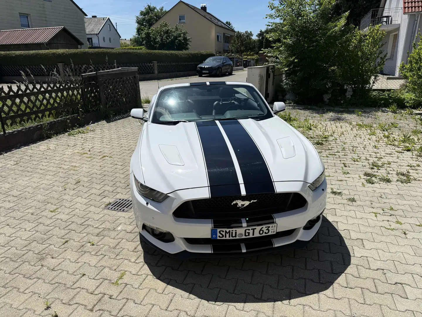 Ford Mustang Mustang Convertible 5.0 Ti-VCT V8 Aut. GT US Weiß - 1