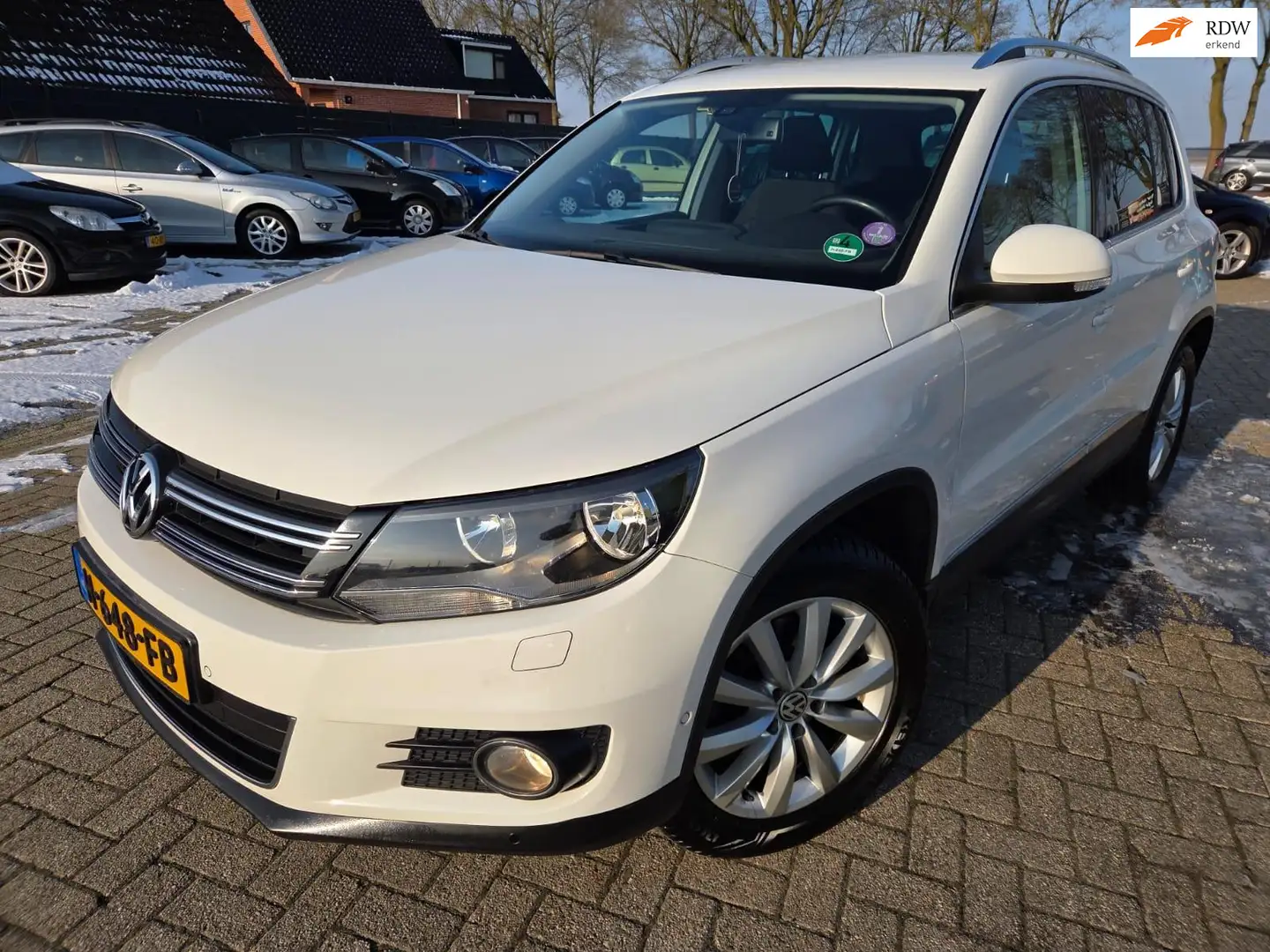 Volkswagen Tiguan 1.4 TSI Sport&Style 4Motion 2013. Climate/Cruise/S Weiß - 1