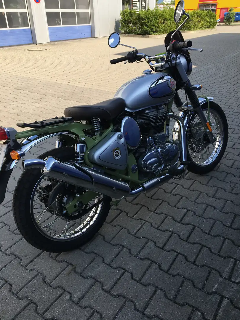 Royal Enfield Bullet 500 Trials Silber - 1