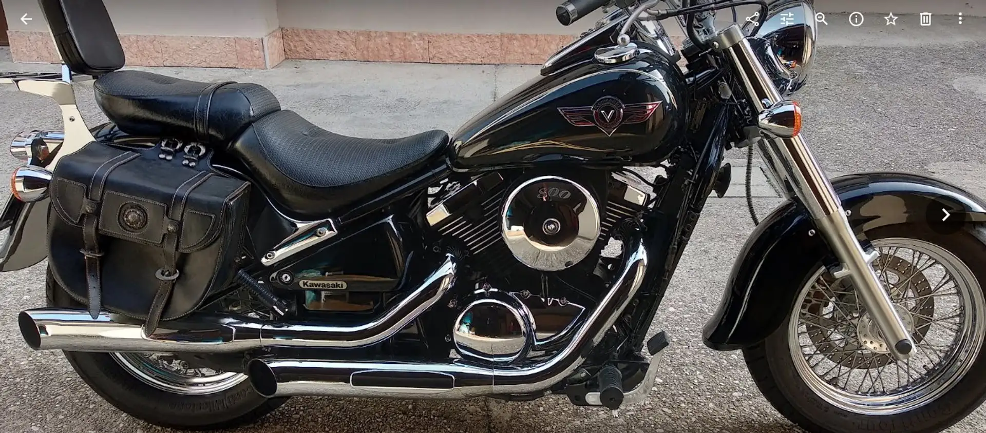 Kawasaki VN 800 CLASSIC Nero - 1